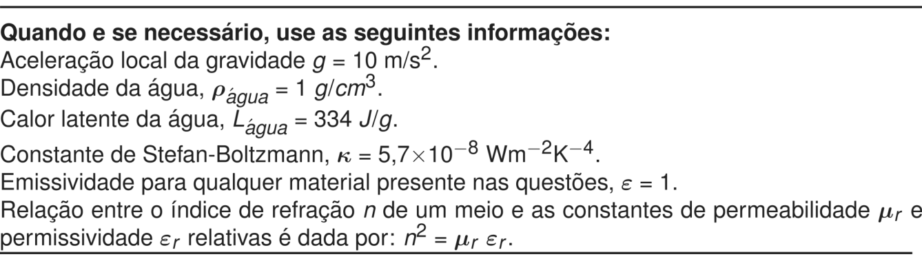 Texto de apoio da questão 19