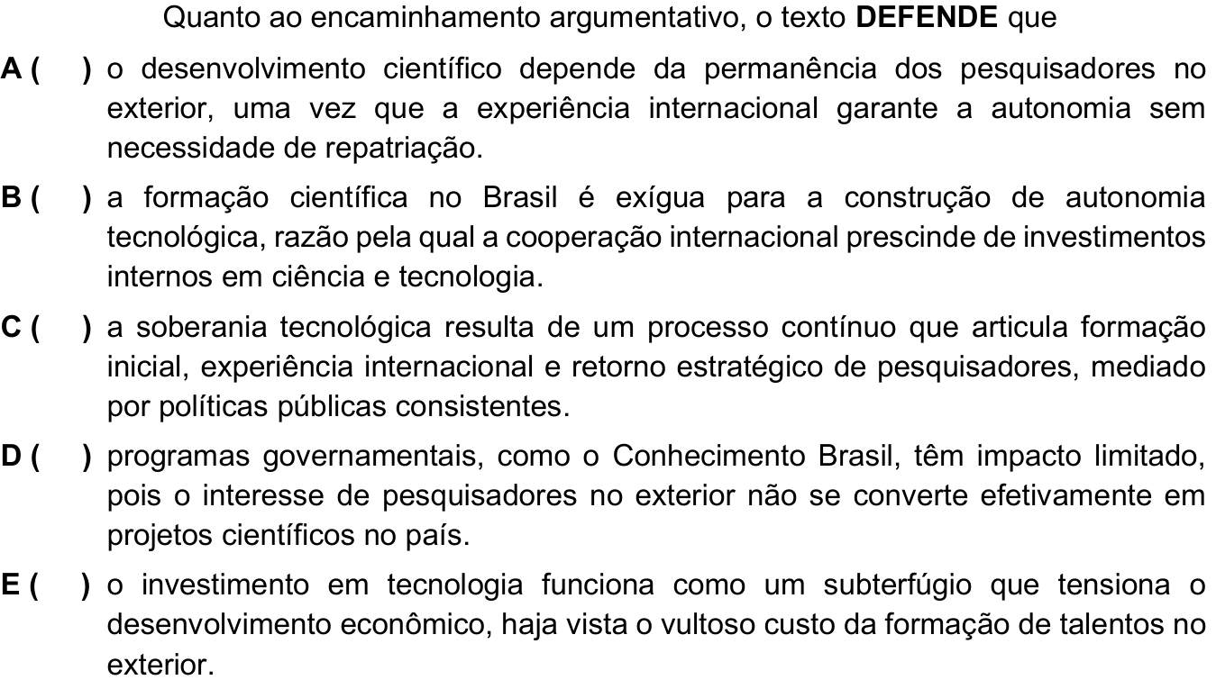 Questão 9 (Português)
