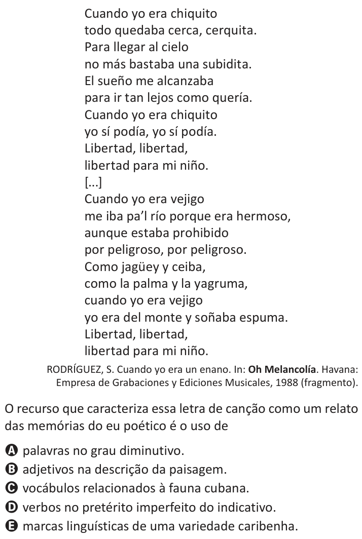 Questão 3 no caderno Azul do ENEM 2025