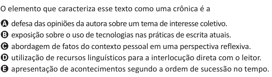 Questão 7 no caderno Azul do ENEM 2025