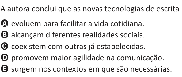 Questão 9 no caderno Azul do ENEM 2025