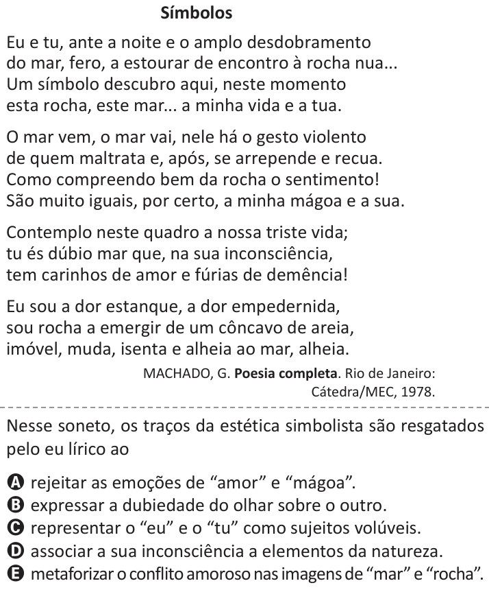 Questão 16 no caderno Azul do ENEM 2025
