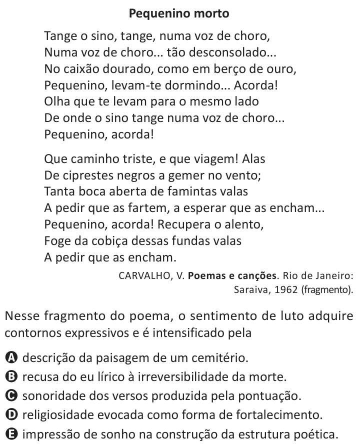 Questão 28 no caderno Azul do ENEM 2025