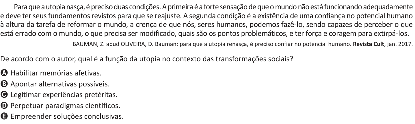Questão 62 no caderno Azul do ENEM 2025