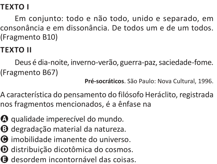 Questão 72 no caderno Azul do ENEM 2025