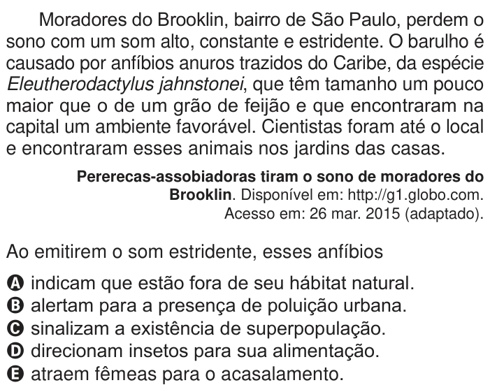 Questão 117 no caderno Azul do ENEM 2024