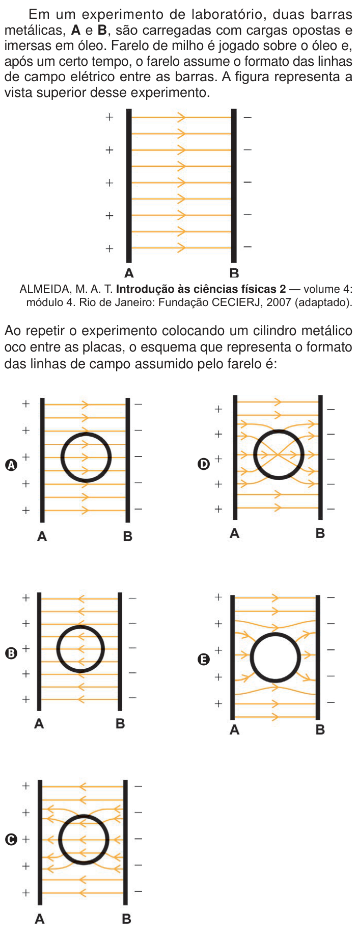 Questão 127 no caderno Azul do ENEM 2024