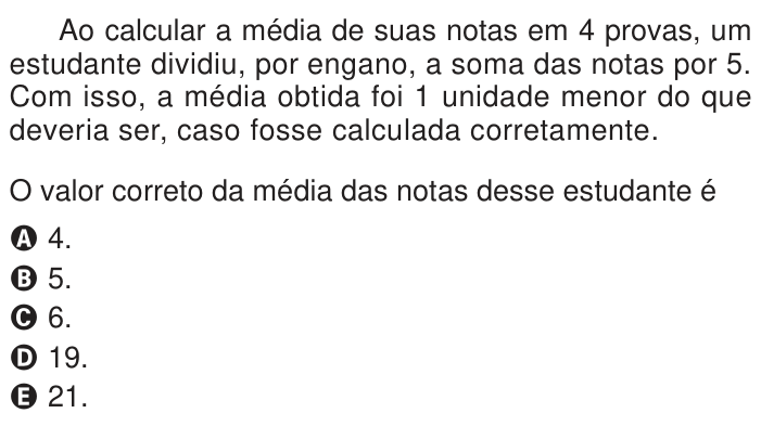 Questão 137 no caderno Azul do ENEM 2024