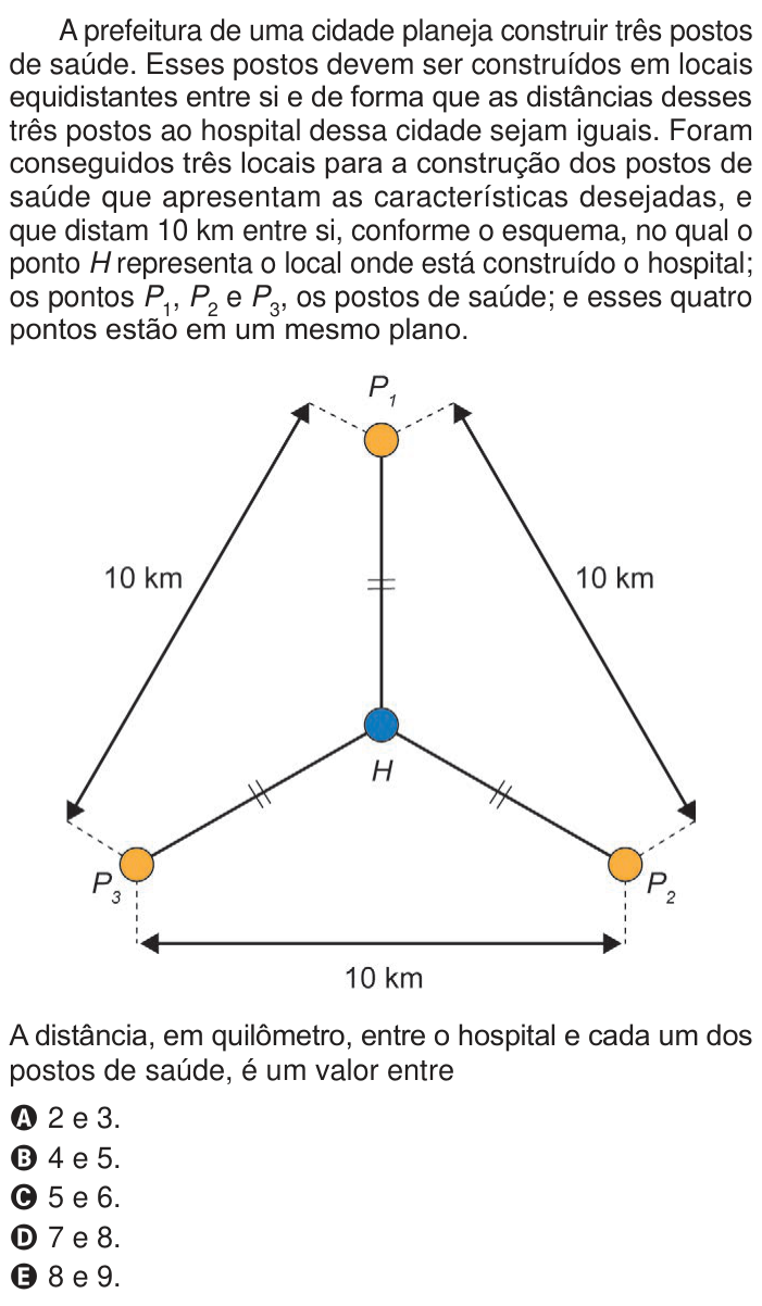 Questão 164 no caderno Azul do ENEM 2024