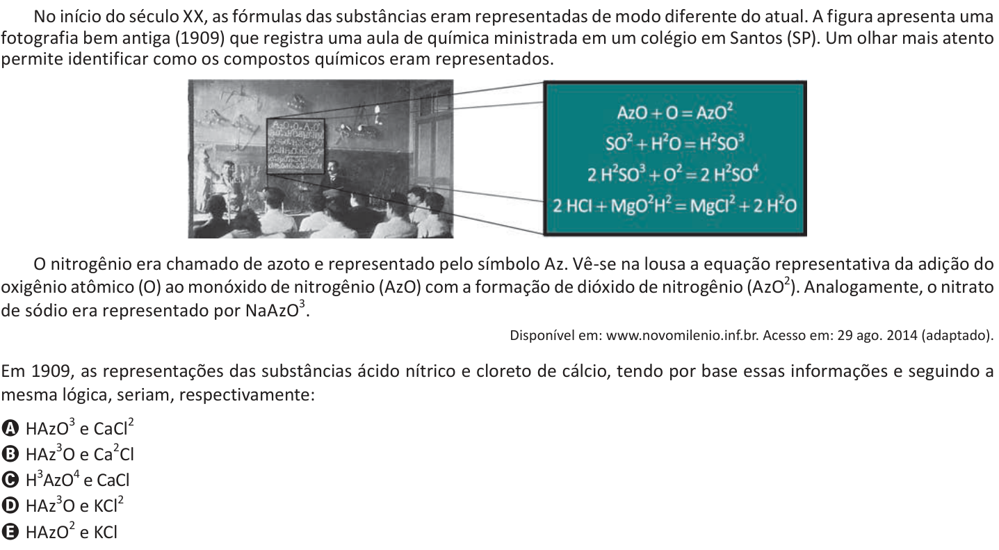 Questão 106 no caderno Azul do ENEM 2025