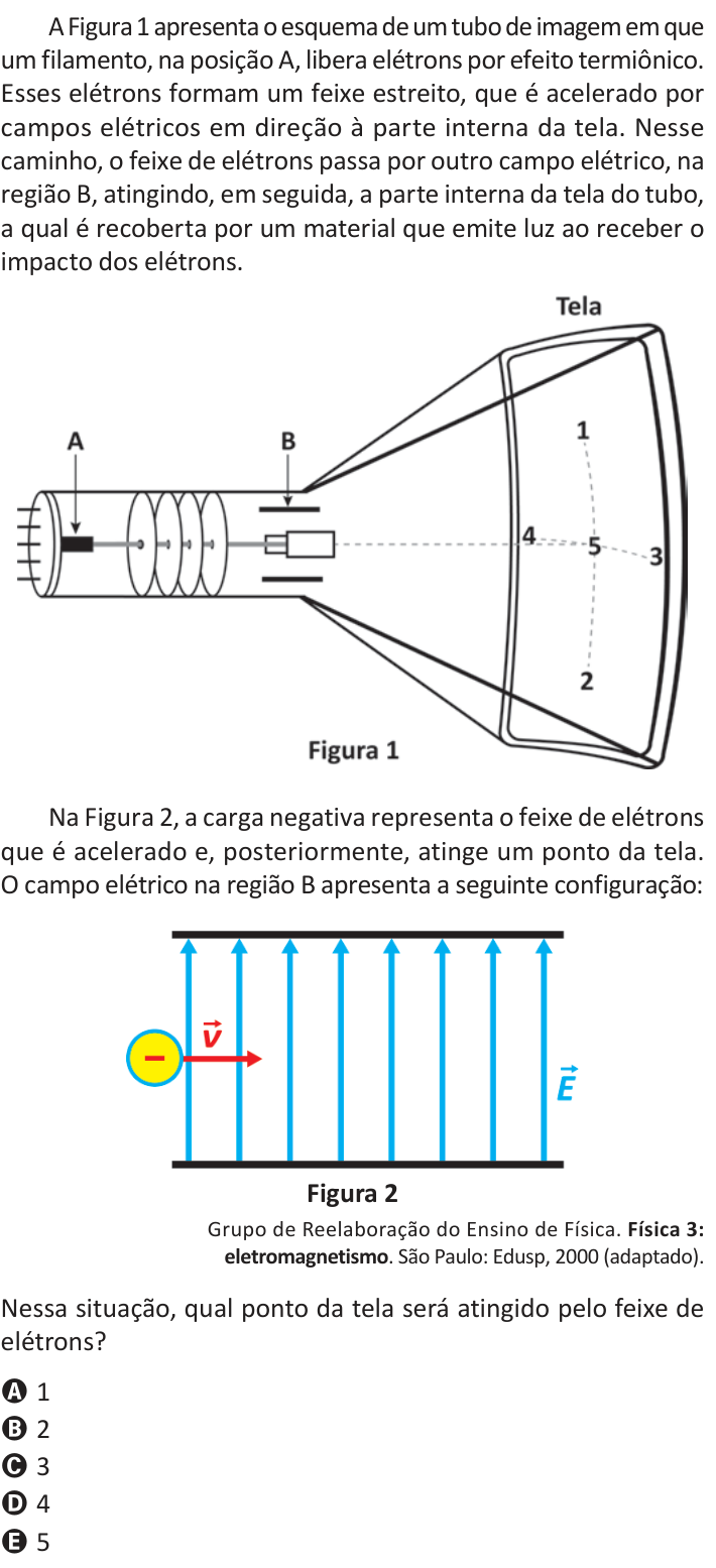 Questão 113 no caderno Azul do ENEM 2025