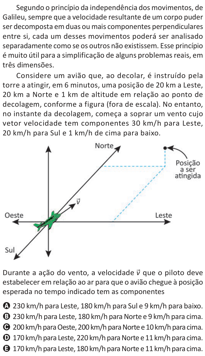 Questão 126 no caderno Azul do ENEM 2025