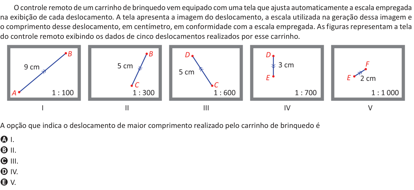 Questão 148 no caderno Azul do ENEM 2025