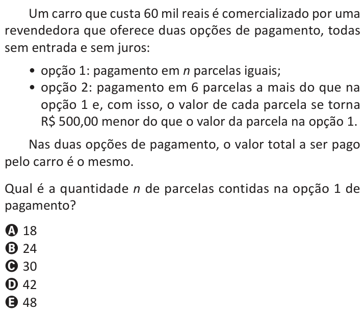 Questão 174 no caderno Azul do ENEM 2025