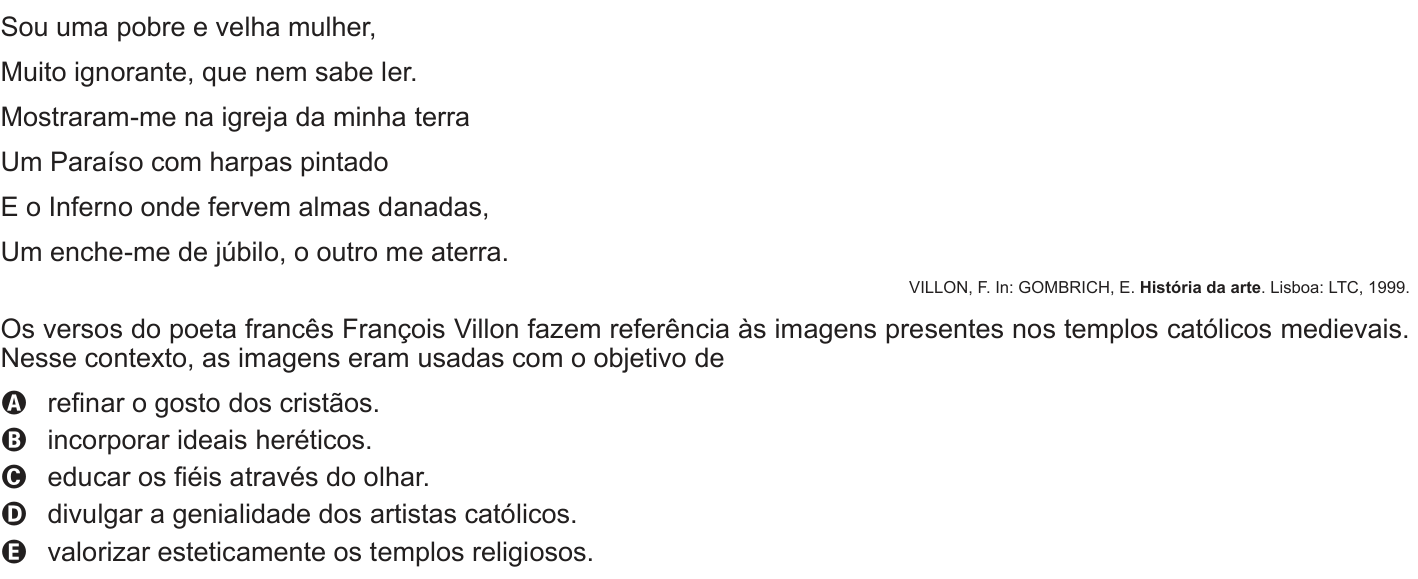 Questão 2 no caderno Azul do ENEM 2014