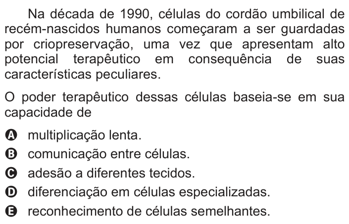 Questão 89 no caderno Azul do ENEM 2014