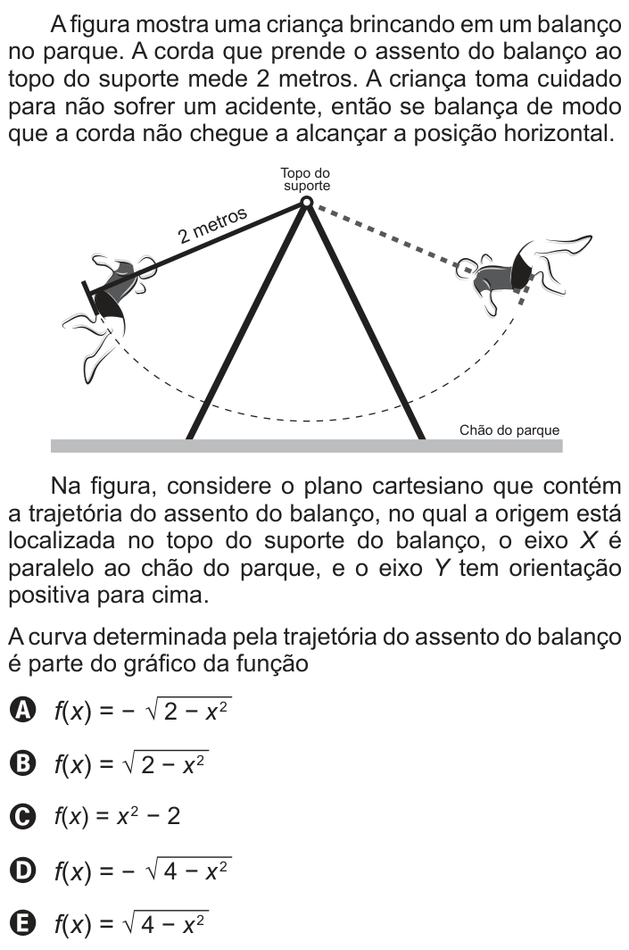 Questão 148 no caderno Azul do ENEM 2014