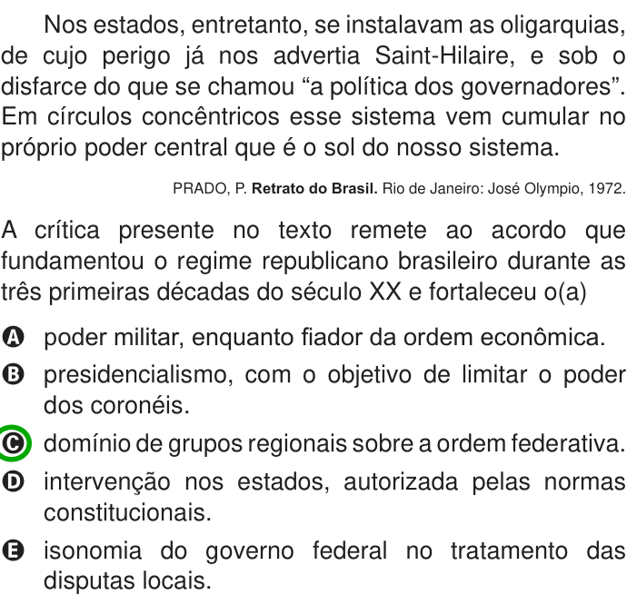 Questão 11 no caderno Azul do ENEM 2013