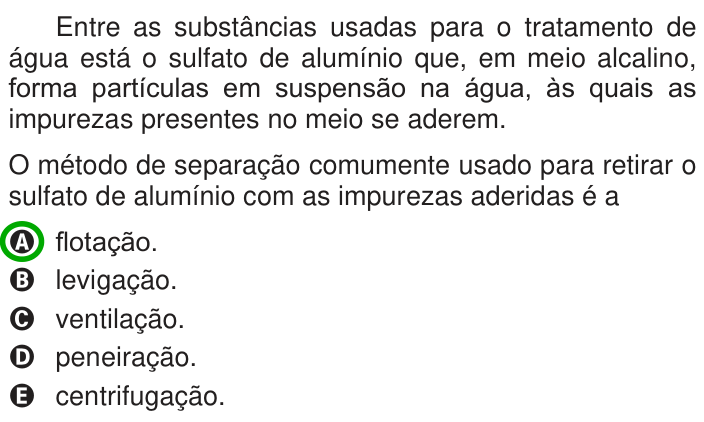 Questão 81 no caderno Azul do ENEM 2013