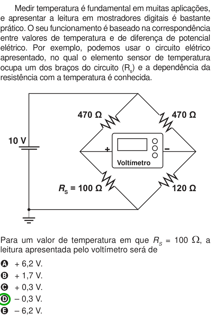 Questão 83 no caderno Azul do ENEM 2013
