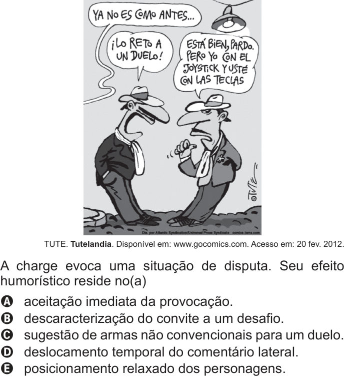 Questão 91 no caderno Azul do ENEM 2013