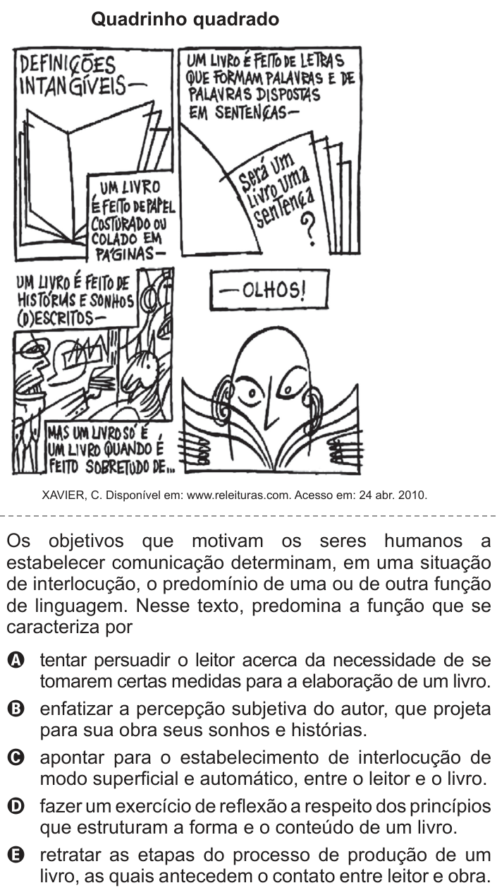 Questão 128 no caderno Azul do ENEM 2013