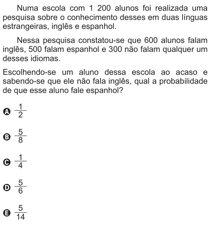 Questão 150 no caderno Azul do ENEM 2013