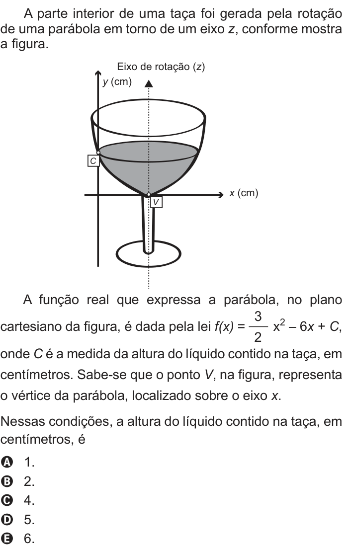 Questão 152 no caderno Azul do ENEM 2013