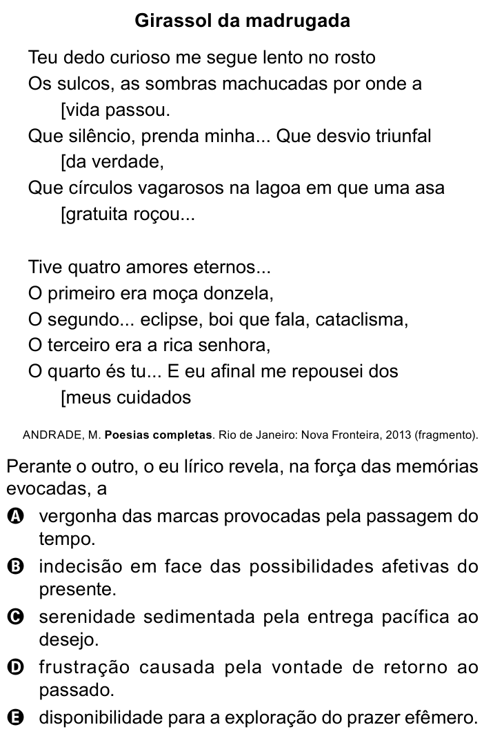 Questão 13 no caderno Azul do ENEM 2023