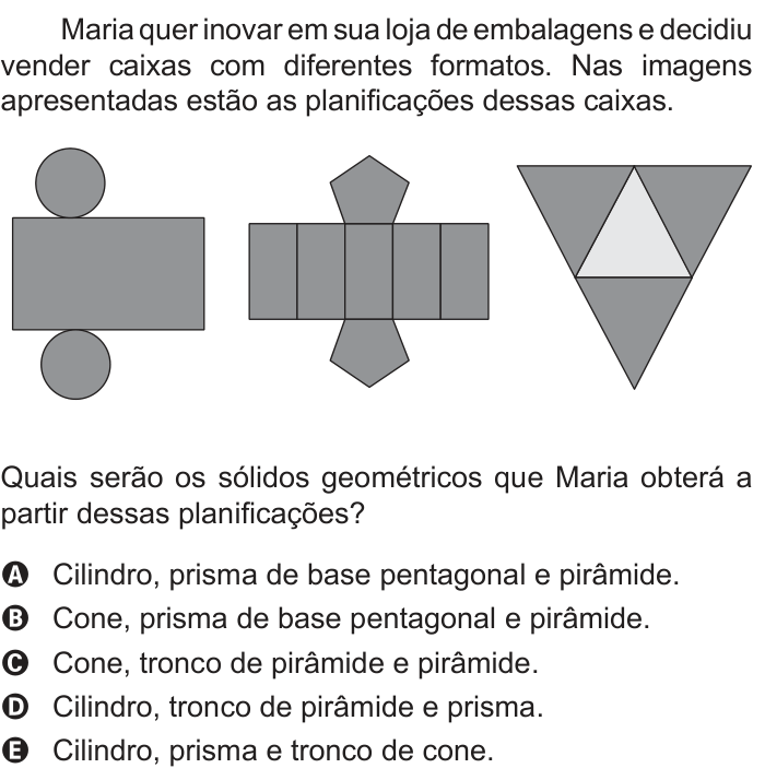 Questão 149 no caderno Azul do ENEM 2012