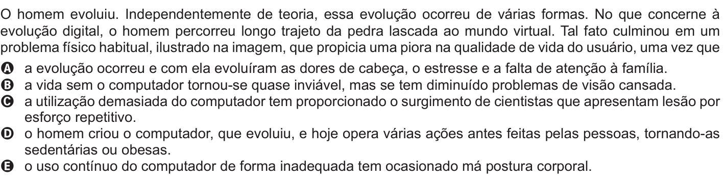 Questão 133 no caderno Azul do ENEM 2011