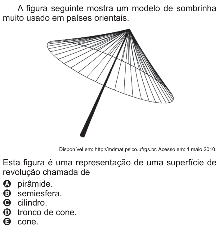 Questão 147 no caderno Azul do ENEM 2011
