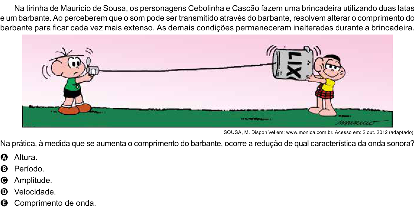 Questão 111 no caderno Azul do ENEM 2023