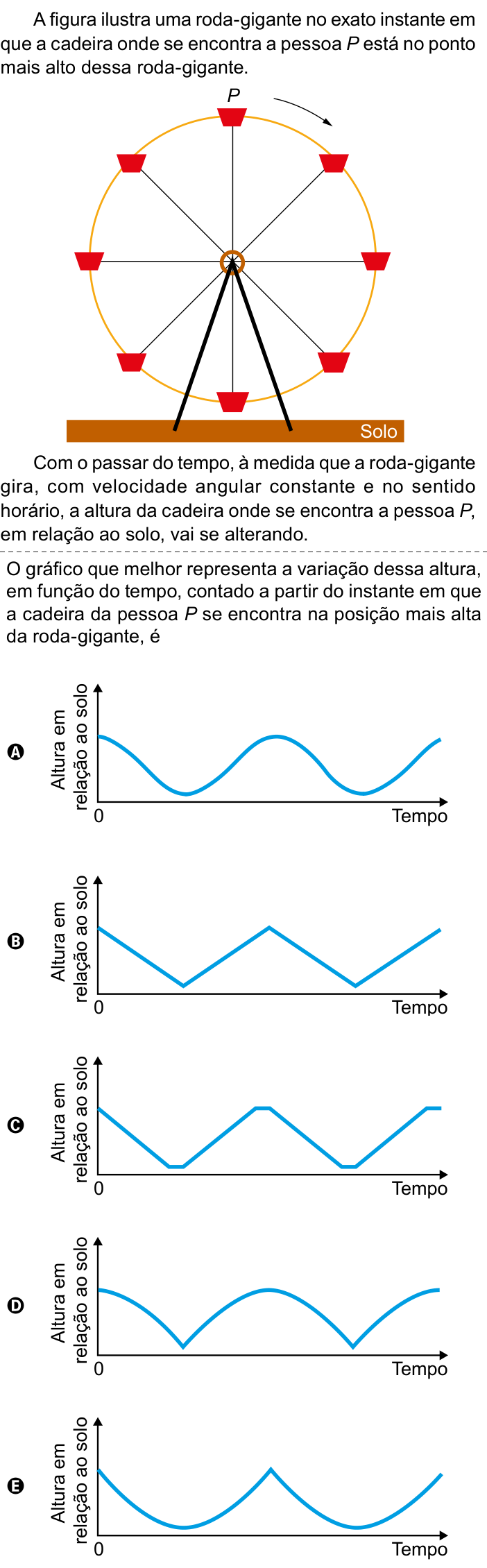 Questão 177 no caderno Azul do ENEM 2023