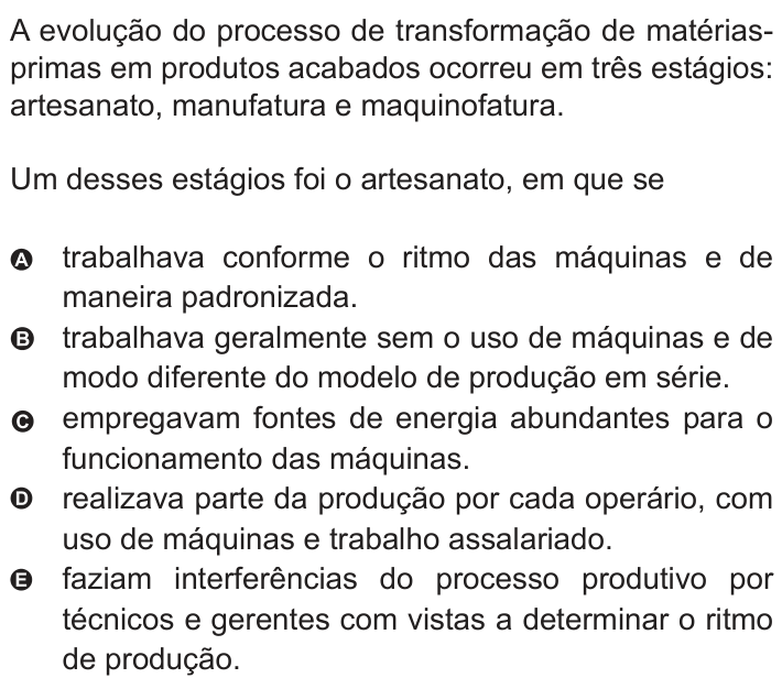Questão 11 no caderno Azul do ENEM 2010