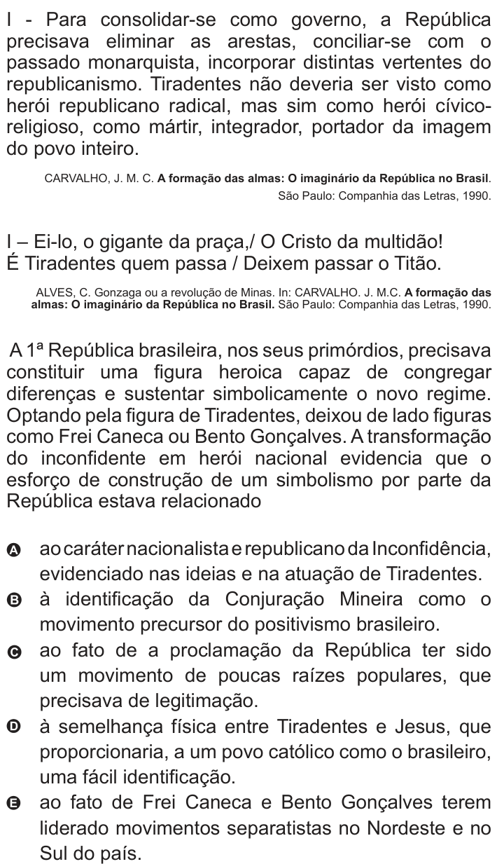Questão 26 no caderno Azul do ENEM 2010