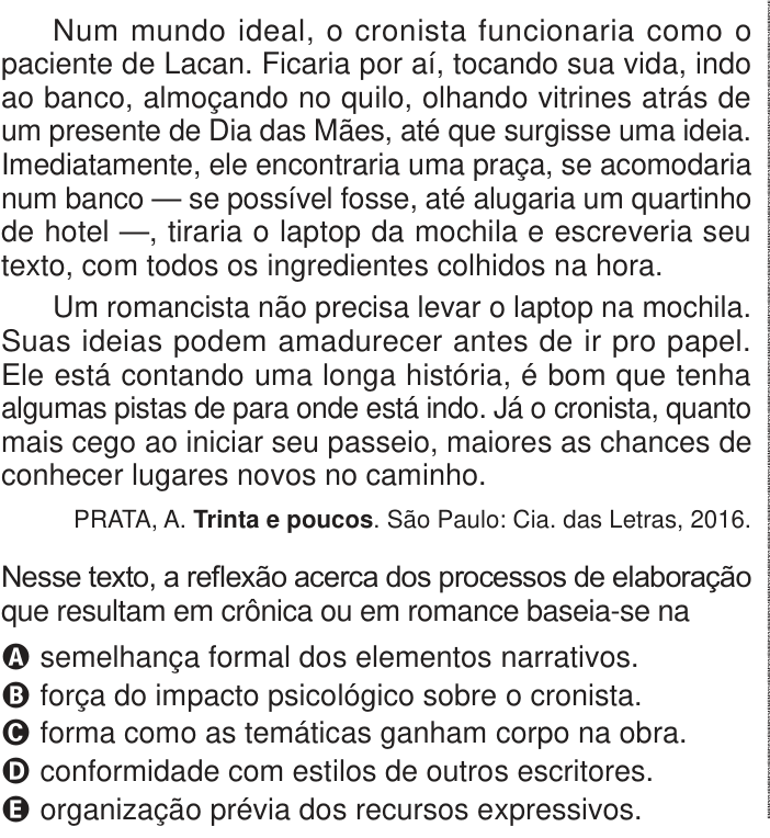 Questão 33 no caderno Azul do ENEM PPL 2024