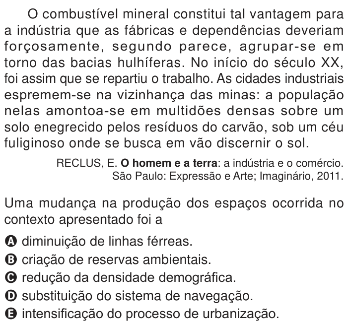 Questão 48 no caderno Azul do ENEM PPL 2024