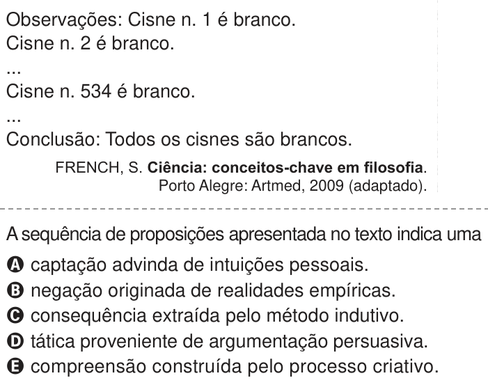 Questão 68 no caderno Azul do ENEM PPL 2024