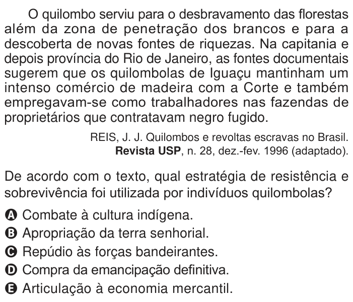 Questão 87 no caderno Azul do ENEM PPL 2024