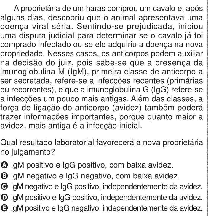 Questão 96 no caderno Azul do ENEM PPL 2024