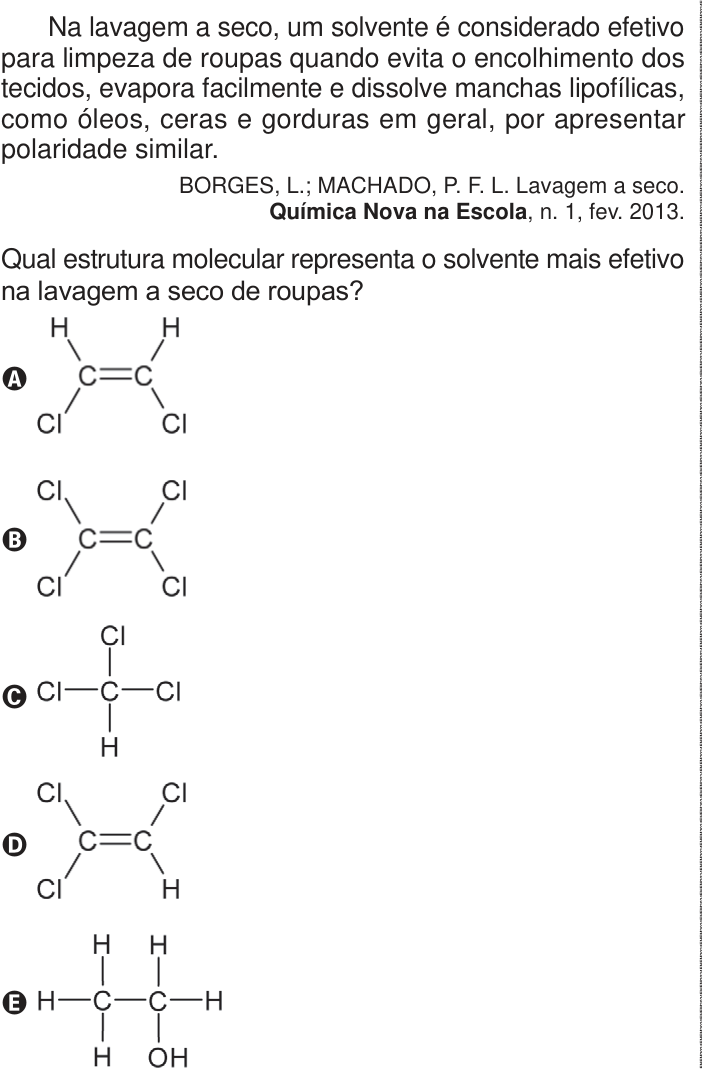 Questão 102 no caderno Azul do ENEM PPL 2024