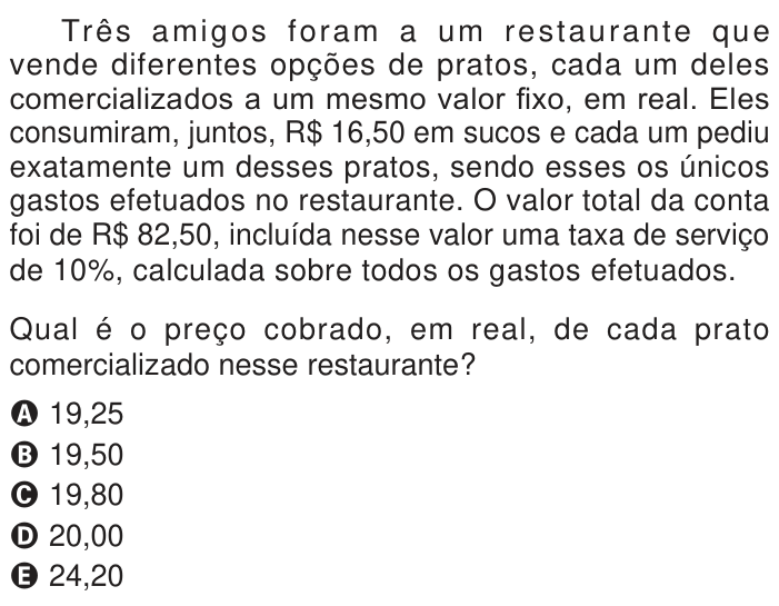 Questão 146 no caderno Azul do ENEM PPL 2024