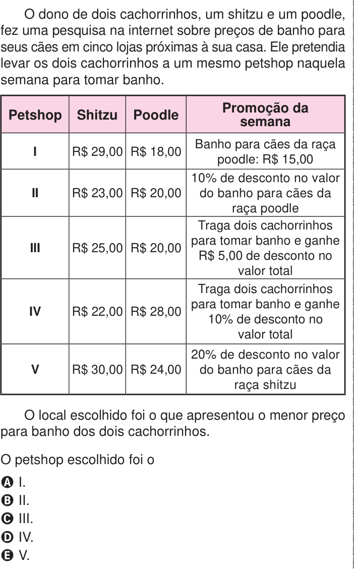 Questão 178 no caderno Azul do ENEM PPL 2024