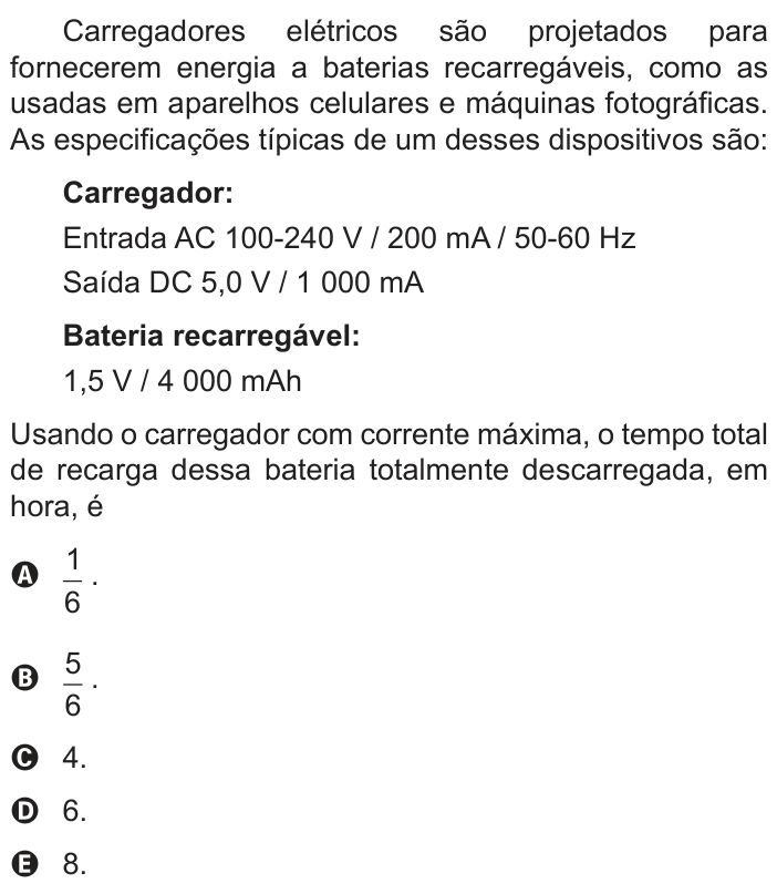 Questão 104 no caderno Azul do ENEM PPL 2022