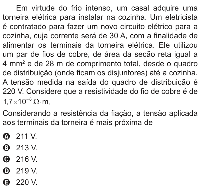 Questão 111 no caderno Azul do ENEM PPL 2022