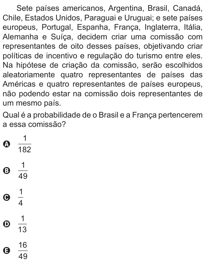 Questão 142 no caderno Azul do ENEM PPL 2022