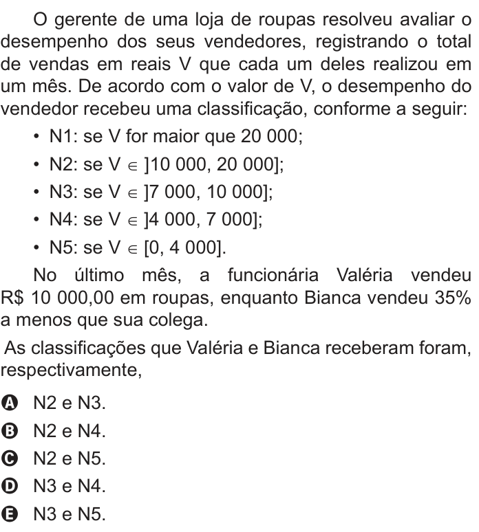 Questão 146 no caderno Azul do ENEM PPL 2022