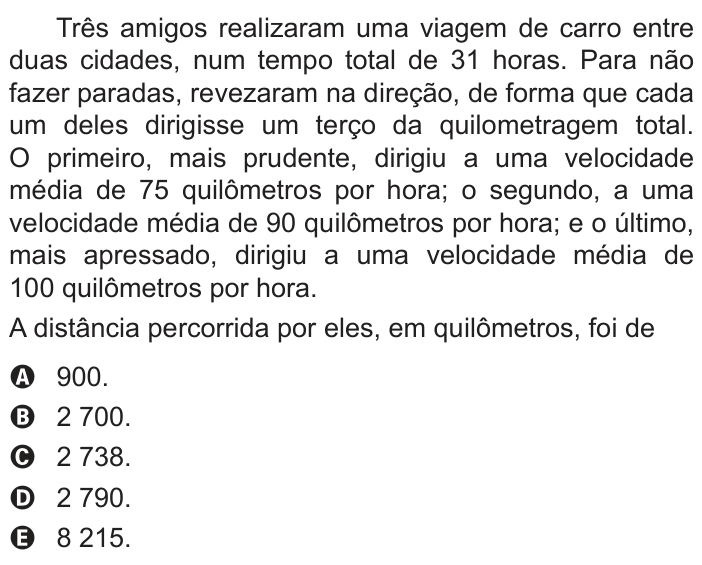 Questão 148 no caderno Azul do ENEM PPL 2022