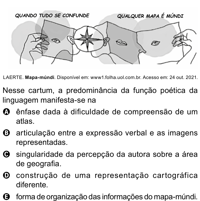 Questão 26 no caderno Azul do ENEM PPL 2023